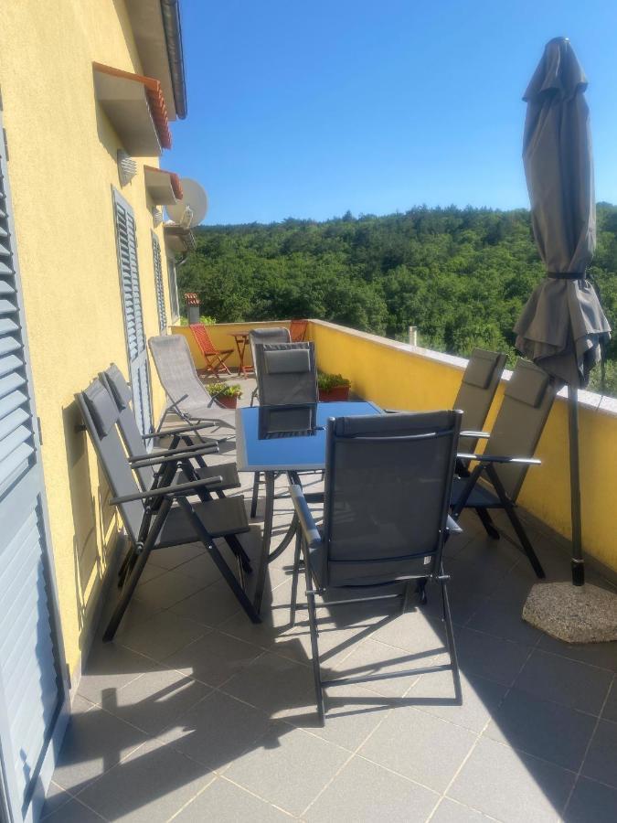Villa Una Apartments Labin  Dış mekan fotoğraf