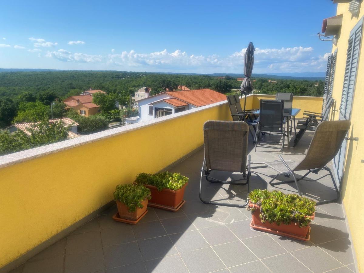 Villa Una Apartments Labin  Dış mekan fotoğraf